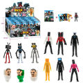 1pcs Skibidi Toilet Figure Set Toilet Man VS Monitor The Audio and Camera Man Titan Speakerman Action Figurines Blind Bag Card.