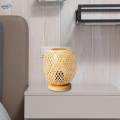 Rattan Table Lamps Accs Boho Beside Lamp Rustic for Photo Props Bedside Home. 