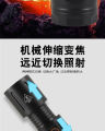 HLZ strong light flashlight T40 zoom white remote light outdoor multi-function flashlight_D Shop.