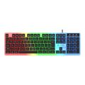 Limei GTX300 Punk Edition Keyboard Mouse Set Floating round keycaps eat chicken game office. 