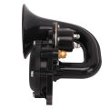 গাড়ির বাঁকা হর্নের জন্য হর্ন 135dB DC 12V 24V বৈদ্যুতিক বেন্ড সিলিন্ডার সুপার. 