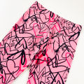 Girls Premium Cotton Jersey Printed Leggings From Levin. 