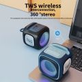 T&G TG359 Portable Outdoor LED Wireless Bluetooth Speaker. 