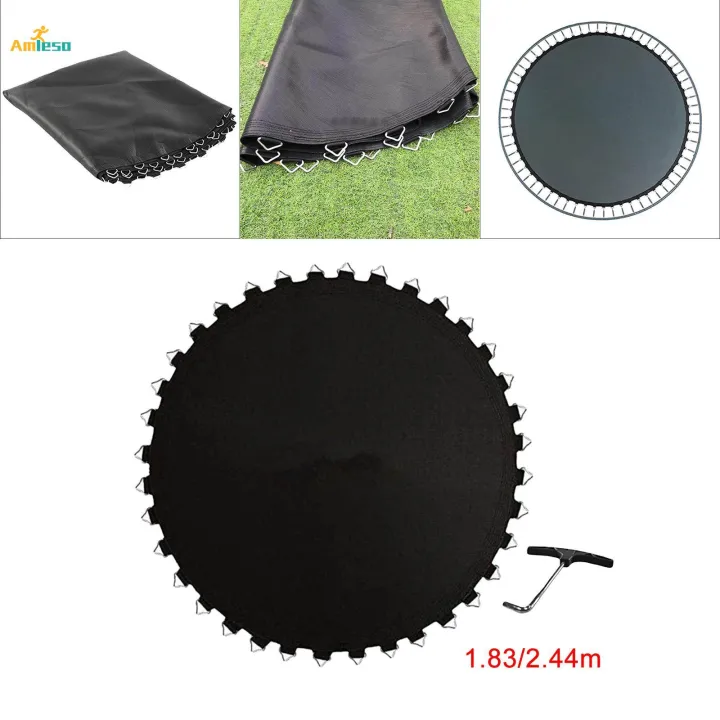 Trampoline%20Mat%20Jumping%20Mat%20Accessories%20Thick%20Round%20Reusable%20Easy%20to%20Install%20Shock%20For%206FT%2036%20Buckle%20-%20Image%206