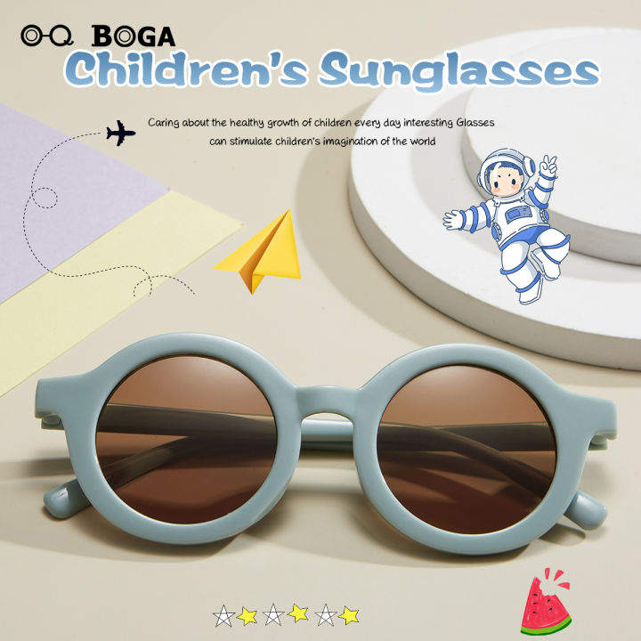 OQ%20BOGA%2010%20Colors%20Round%20Frame%20Anti%20UV%20Kids%20Sunglasses%20Children%20Outdoor%20Eye%20Protection%20Full%20Rim%20Sun%20Glasses%20-%20Image%203