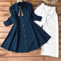 Girls Shirt And Frock - Fashionable Frock Style Tshirt For Girls Design 1 - Dress for Girls.