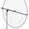 Studio Photo 360 Degree Swivel Head Reflector Holder Arm Support for 66cm-123cm Diameter Reflector or Diffuser.