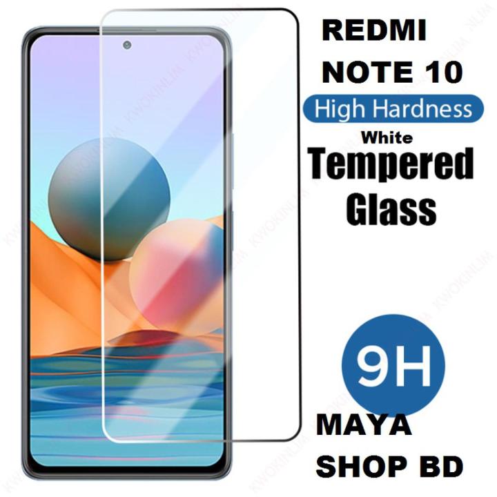 Glass Screen Protector For Redmi Note 10