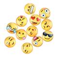 Emoji Fridge Magnets 12pcs Refrigerator Magnets Set For Kitchen Decor Magnetic Message Whiteboard Office Cabinets. 