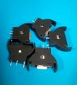 5Pcs - CMOS CR2032 Holder Vertical Battery Holder PCB Mount CR2032 Battery Holder Coin Cell Button Socket Holder Case CR2032 Vertical Coin Cell Button Battery Holder Case 3 Pin CR2032 Solder Mounting Lead. 