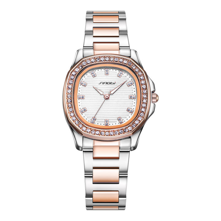 Sinobi%20Women's%20Watch%20Women's%20High%20Beauty%20Nautilus%20Waterproof%20Square%20Watch%20Retro%20Night%20Glow%20Steel%20Band%20Cross%20border%20Watch%20Women%20-%20Image%208