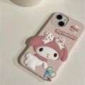 Kawaii Hello Kitty My Melody Piano Phone Case for Iphone 14 13 Pro Max 12 11 Anime Cartoon Cute Accessories Case Back Cover Gift. 