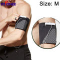 (M)Sports Running Armband, Cell Phone Armband Exercise Arm Holder for Running, Fitness and Gym Workouts Phone Armband Sleeve for Phone. 