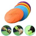 Pet Dog Flying Disk Toy Silicone Material Environmentally Friendly Anti-Chew Dog Puppy Interactive Training Pet Supplies. 