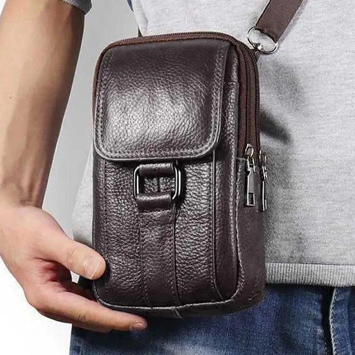 Men's%20Messenger%20Bag%20Cowhide%20Leather%20Bag%20Male%20Mobile%20Phone%20Pouch%20Pocket%20Small%20Wallet%20Travel%20Waist%20Bag%20Multi-Pockets%20Chest%20Bag%20New%20-%20Image%207