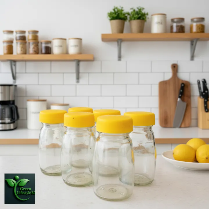 6/12%20Pcs%20120ml%20Glass%20Jar%20Set%20%E2%80%93%20Premium%20Glass%20Containers%20with%20New%20Cap%20for%20Kitchen%20&%20Dining%20Storage%20-%20Image%202