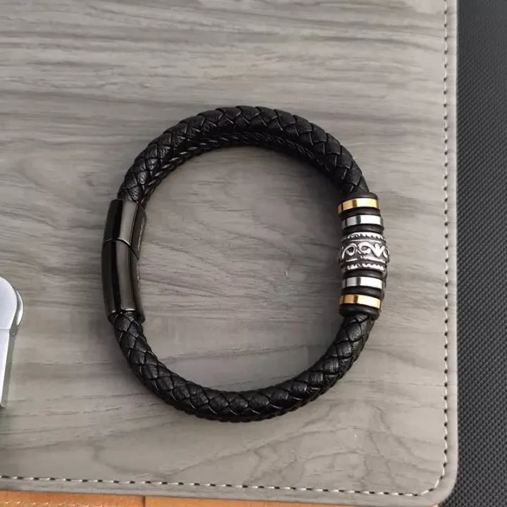leather%20Bracelet%20magnetic%20clasps%20hand%20chain%20For%20Men%20Gift%20Accessories%20-%20Image%204