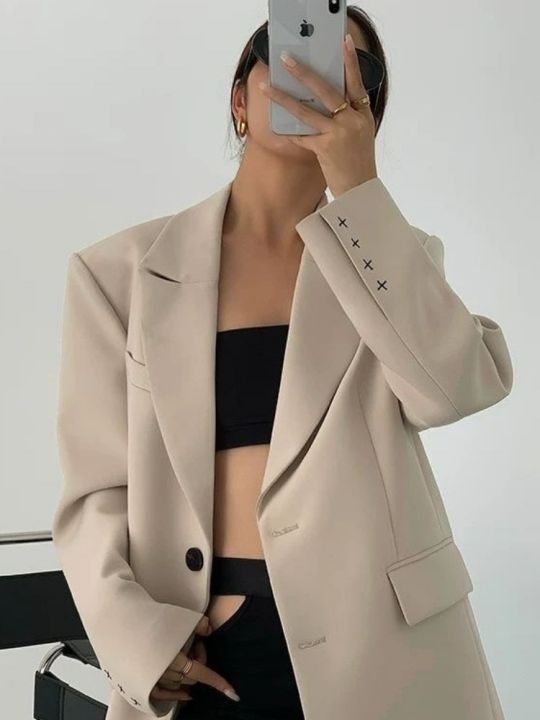 UNXX%20Black%20Blazer%20Suits%20Women%20Cross%20Embroidery%20Cardigan%20Oversized%20Streetwear%20Korean%20Style%20Casual%20Long%20Sleeve%20Jacket%20Female%20Coat%20-%20Image%207