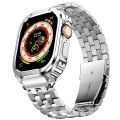 Stainless Steel Strap+Case For Apple Watch Band 49mm 45mm 44mm (not watch) bracelet Bumper Cover iwatch serie 4 5 SE 6 7 8 Ultra.