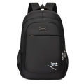New backpack fashion men's large capacity computer bag, travel backpack, casual and simple junior high school and high school students, college student school bag. 