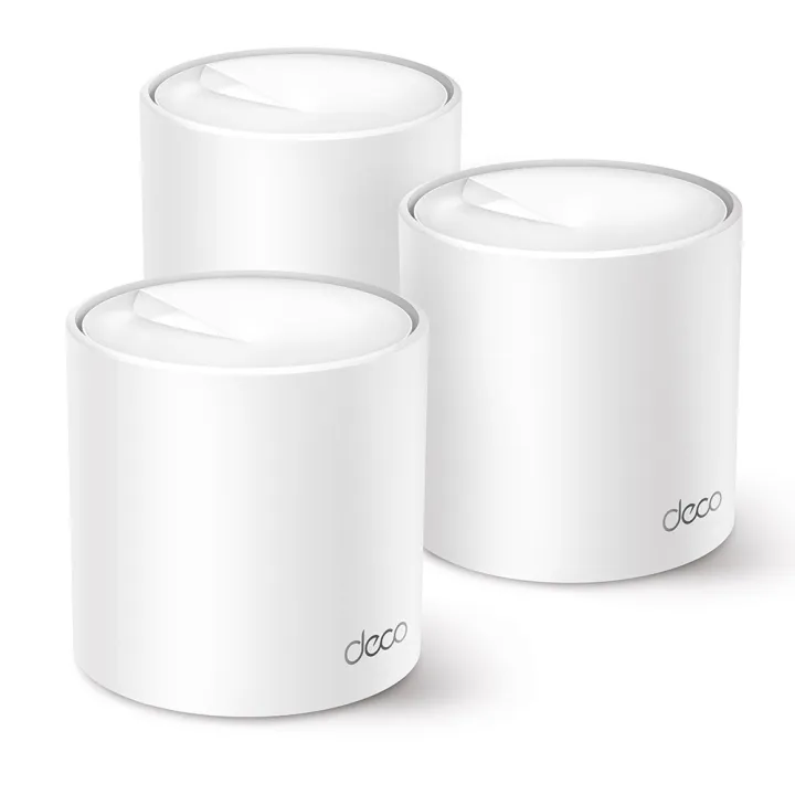 TP-Link%20Deco%20X50%203%20Pack%20AX3000%20Whole%20Home%20Mesh%20WiFi%206%20System%20Covers%20up%20to%206,500%20Sq.Ft%20Supports%20up%20to%20150%20devices%20with%20Gigabit%20ports%20-%20Image%202