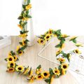 Realistic Sunflower Vine Décor.