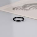 Stainless Steel Mens Women's Finger Ring 2 mm.