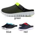 Men Breathable Crocs Summer Beach Anti Slip Mesh Slippers.
