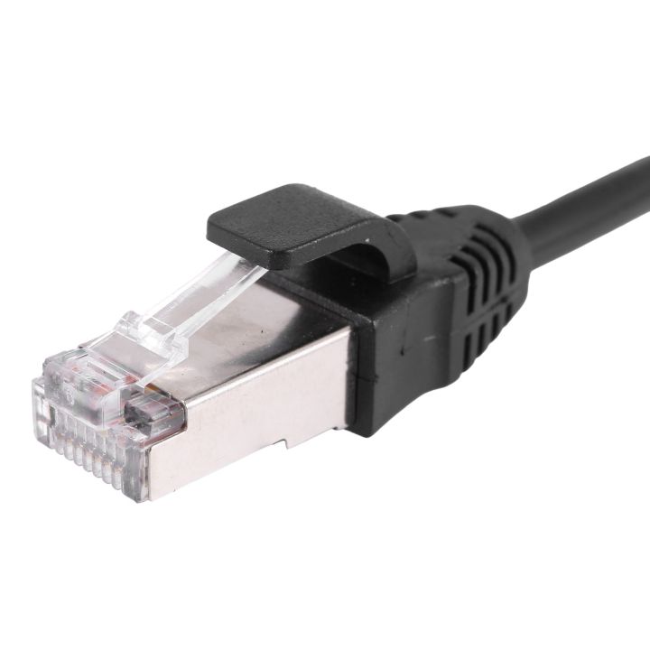 2X%20RJ45%20Female%20to%20Male%20Adapter%20Network%20Extension%20Cable%20Panel%20Mount%2027cm%20-%20Image%207