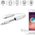 Audio Cable for Apple Lightning to Headphone 3.5 mm Jack Adapter, Aux Cord Cable, iPhone headphone connector aux dongle. 