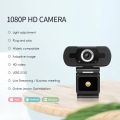 Webcam Full HD 1080P Webcam For Online Teaching Video Calling Recording Web Cam Computer PC Laptop Camera.