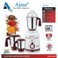 Ajnur Blender Plus Mixer Grinder - Powerful 1200W Motor for Superior Performance-Auto shut-off for overload protection.