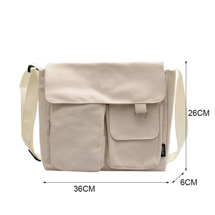 Canvas%20Shoulder%20Bags%20for%20Women%20men%20Simple%20Large%20Capacity%20Messenger%20Crossbody%20Tote%20Shopper%20Bag%20Young%20Student%20Women's%20School%20bags%20-%20Image%208