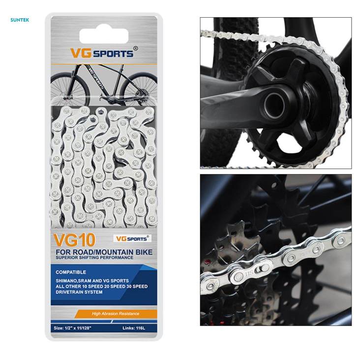 Bike%20Chain%20Compact%20Structure%20Flexible%20Quick%20Link%20for%20Folding%20Bike%20Cycling%2010Speed%20Silver%20-%20Image%203