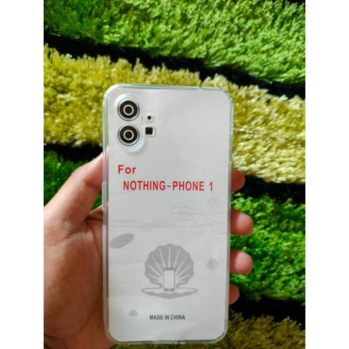 Nothing Phone 1 Back Cover Transparent Tpu Soft Longlasting Usable Camera Protective Back Case Nothing Phone 1 Back Cover Soft Cover