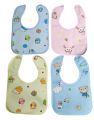 4 pcs cotton Bib for kids-Multicolor (china). 