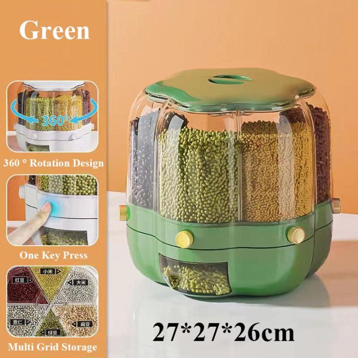 6-Grid%20Rotating%20Grid%20Grain%20Rice%20Dispenser%20Sealed%20Cereal%20Separate%20Bucket%20Dry%20Food%20Container%20Round%20Rice%20Storage%20Tank%20Storage%20Box%20-%20Image%207