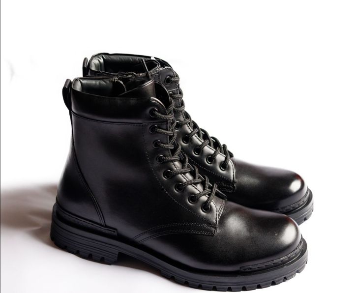 Bikers%20zipper%20boots%20Rubber%20sole%20high%20gripe%20-%20Image%202