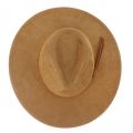 Suede Top Hat 9.5cm Wide Brim Fedora Hat Men Women Autumn Winter Felt Jazz Hats Classic Church Fedoras Chapeau Sombrero Mujer.