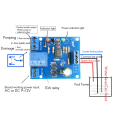 2PCS 12V Liquid Water Level Controller Sensor Automatic Pumping Water Level Detection Water Pump Control Circuit Board. 