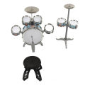 Kids Set Complete 7 Drums Kit Compact Beginner Kit With. 