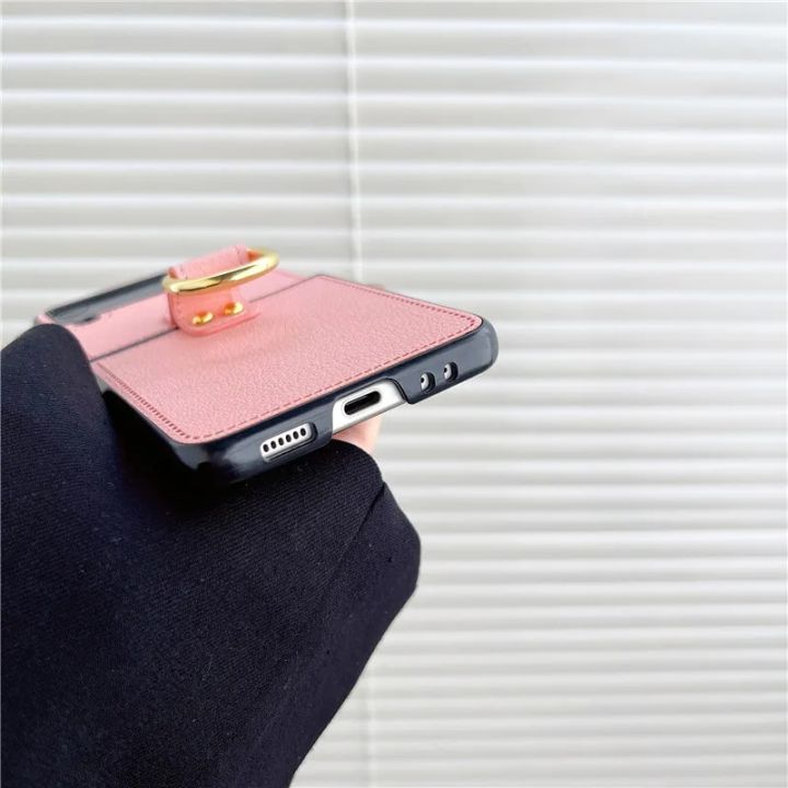 For%20Samsung%20Z%20Flip%201%202%203%20Case%20With%20Ring%20Buckle%20Retro%20PU%20Leather%20Shockproof%20Phone%20Case%20For%20Samsung%20Galaxy%20Z%20Flip%204%205%20-%20Image%205