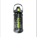 1.5 Liter Sports Water Bottle with Straw, 1500ml Leakproof BPA-Free Plastic Bottle,.