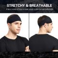 Lightweight Moisture Absorbing Workout Headbands for Men Quick-Dry Non Slip Stretchy Sweatband Breathable Comfortable Men‘s Sports Hairband Football. 