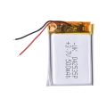 3.7V 500mAh Li-Po Rechargeable Battery – 1S Lithium Polymer Cell. 