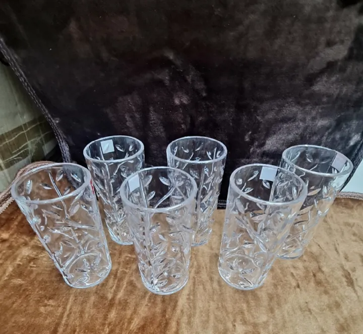 Water%20drinking%20glass%206%20piece%20set,%20plastic%20clear%20Transparent%20Glass%20Set%20Plastic%20Drinking%20Glasses%20Crystal%20Set%20of%206%20Unbreakable%20Stylish%20Transparent%20Glass,%20Water%20Glass,%20Juice%20Glass%20etc%20-%20Image%205