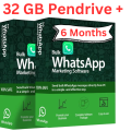 WhatsApp messaging software | WA sender। WhatsApp marketing software With 32 GB Usb Drive (Limited Stock!).