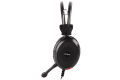 A4tech HS-30 Headphone -  Comfort-Fit - Stereo Sound - Noise-cancelling Mic - 3.5mm Plug - Black. 