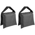 Individual Heavy Duty Photographic Sandbag Studio Video Sand Bag for Light Stands, Boom Stand, Tripod -2 Packs Set.
