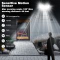 3 Kinds of Induction Modes IP65 Waterproof Double Heads Solar Wall Light Motion Sensor Wall Lamp.